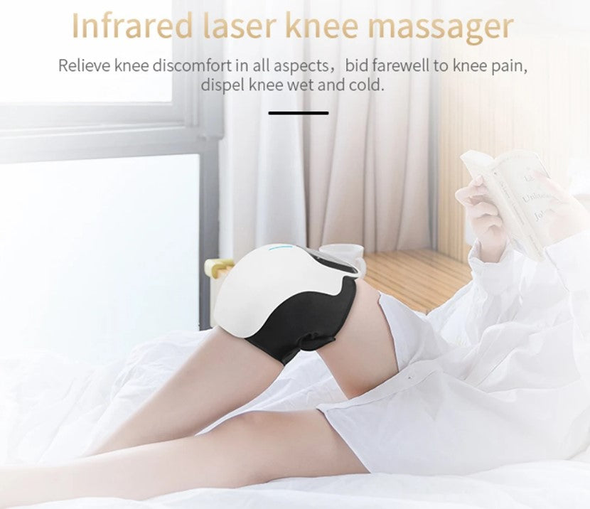3-in-1 Wireless Knee Therapy Device – Infrared, Laser & Vibration Relief