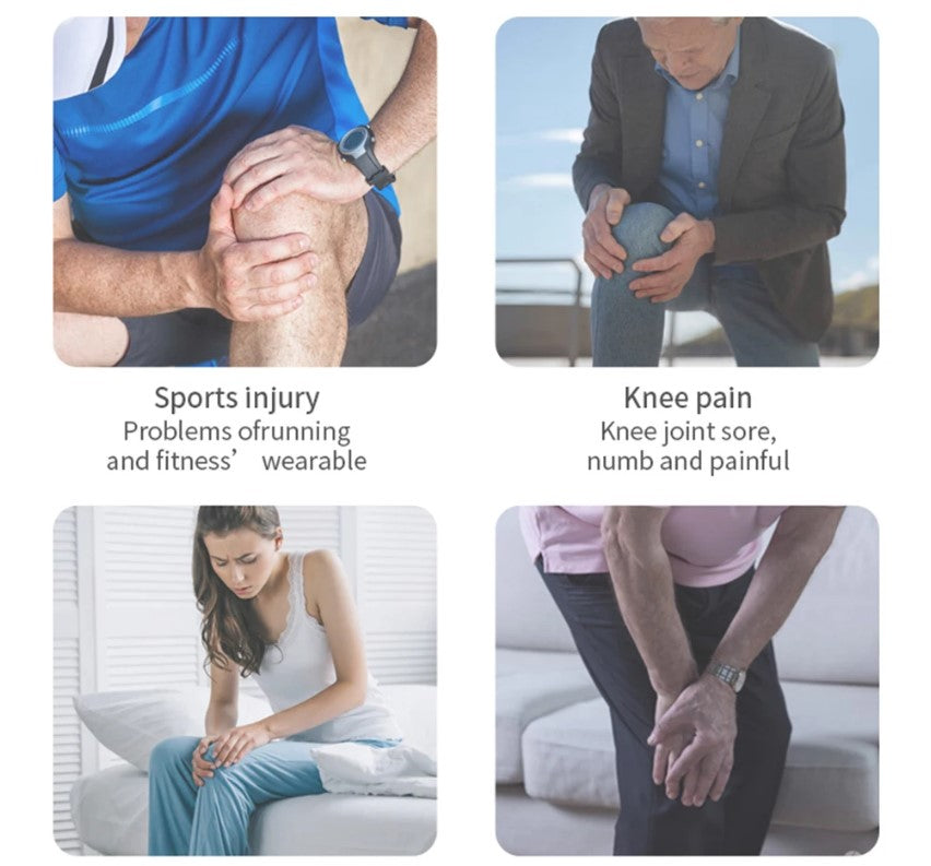 3-in-1 Wireless Knee Therapy Device – Infrared, Laser & Vibration Relief