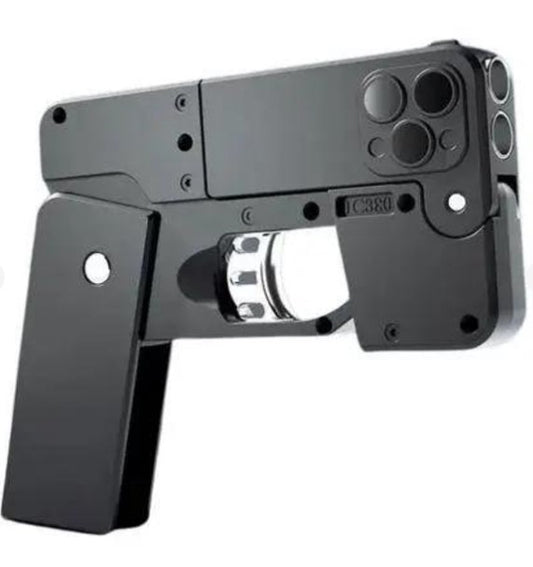 Mobile Phone Shape Folding Soft Bullet Gun Toy