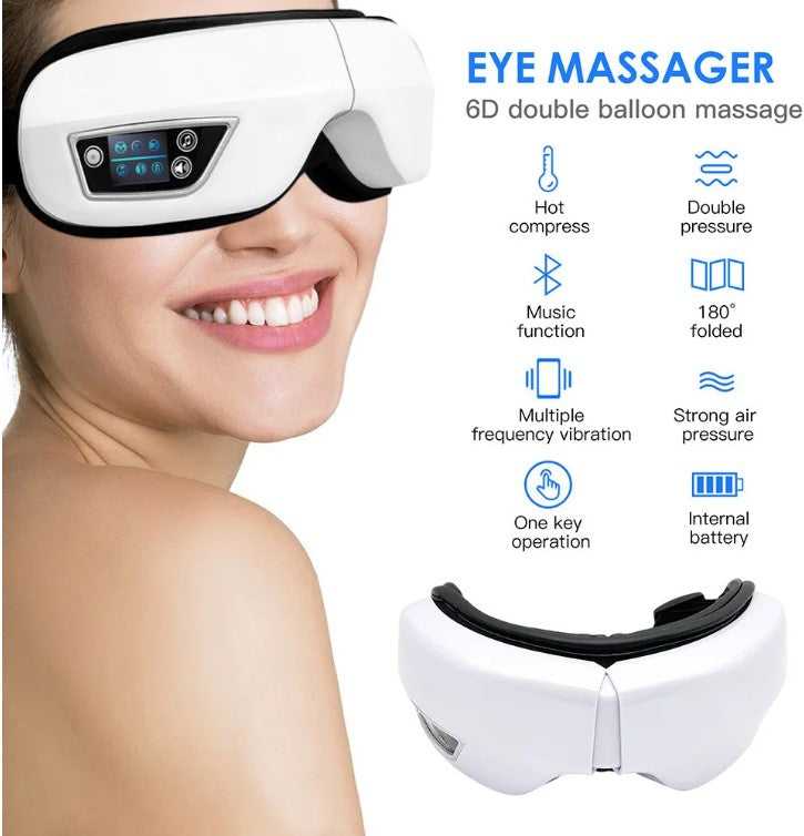 6D Eye Massager with Heating