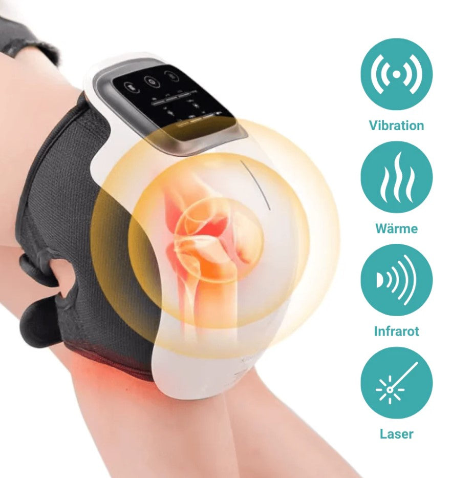 3-in-1 Wireless Knee Therapy Device – Infrared, Laser & Vibration Relief