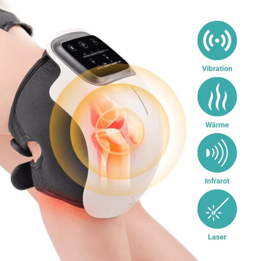 3-in-1 Wireless Knee Therapy Device – Infrared, Laser & Vibration Relief