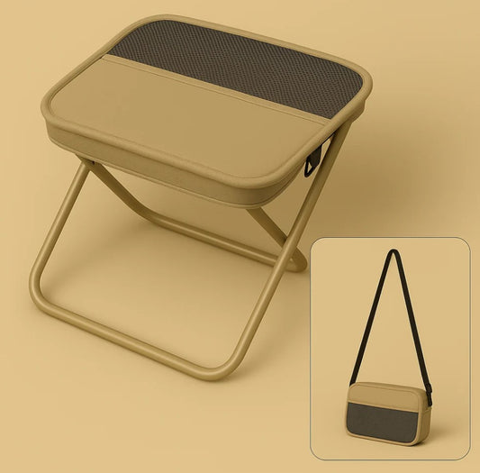 Foldable Backpack Stool – Portable, Lightweight, and Durable Outdoor Chair
