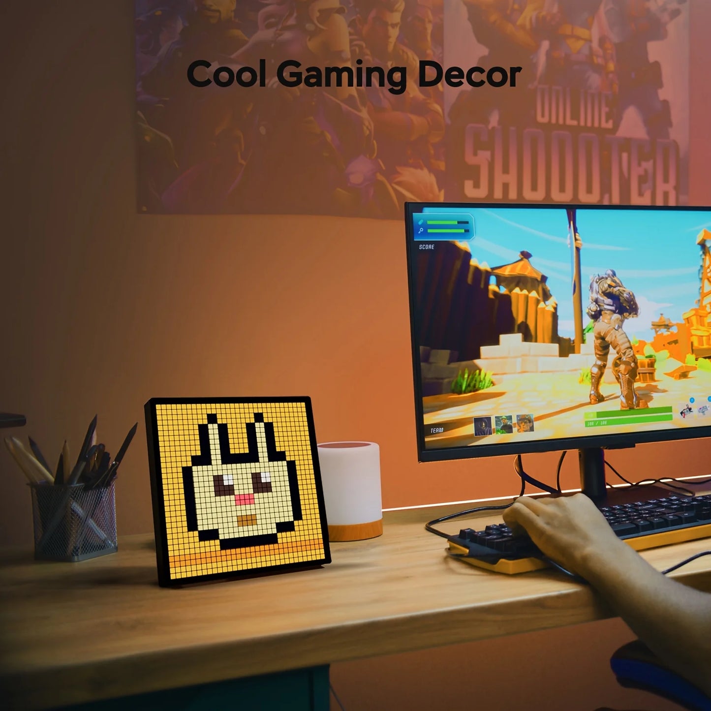 Smart LED Pixel Art Display – 20x20 RGB Digital Frame