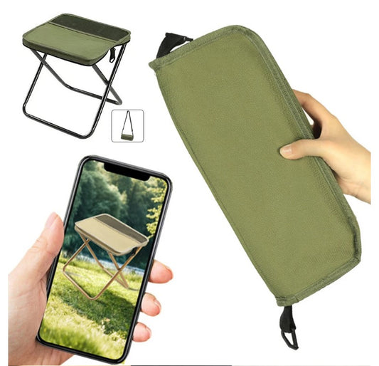 Foldable Backpack Stool – Portable, Lightweight, and Durable Outdoor Chair