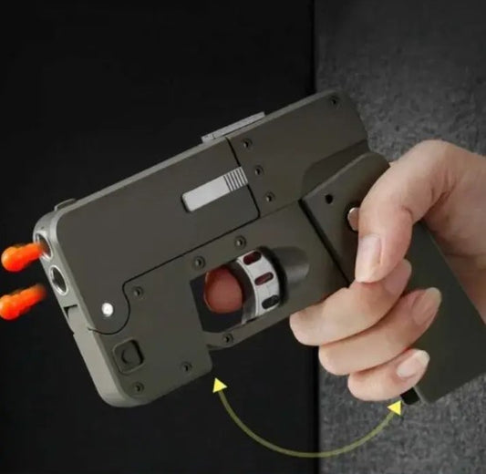 Mobile Phone Shape Folding Soft Bullet Gun Toy