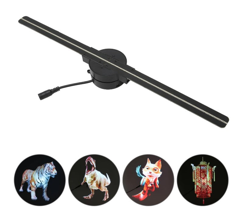 3D Hologram Fan 16.5in 2000x224 WiFi 3D Projector