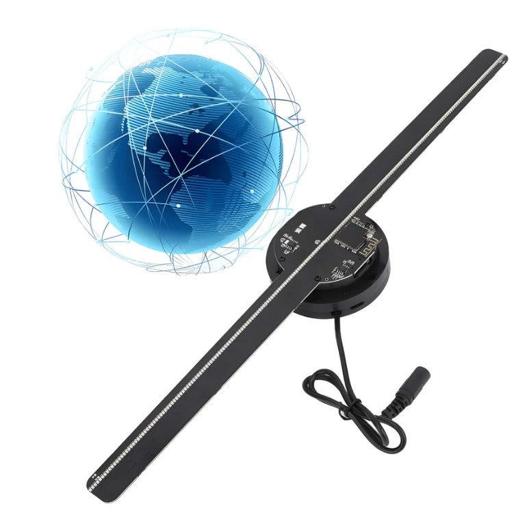 3D Hologram Fan 16.5in 2000x224 WiFi 3D Projector