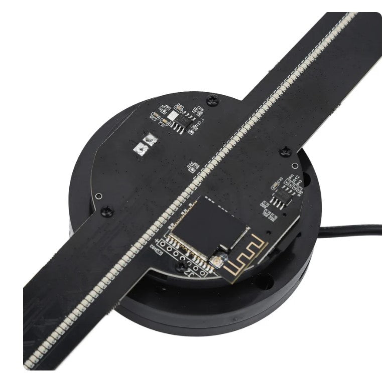 3D Hologram Fan 16.5in 2000x224 WiFi 3D Projector